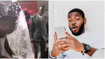 Embarrassing moment pastor wiped off bride and bridesmaid's makeup on the altar with a cloth goes viral