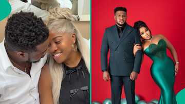 "25 kisses for 2025": Veekee James and hubby's New Year Couple challenge trends, singles react