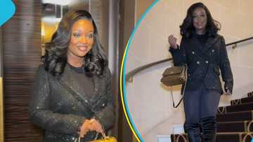 Jackie Appiah Dazzles in Black, Video Amazes Fans: "Elegantly chic"