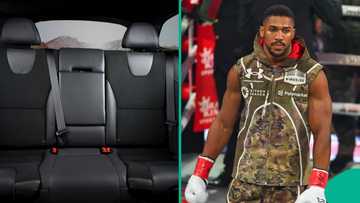 Anthony Joshua’s seat in car released after surviving fatal collision that killed two