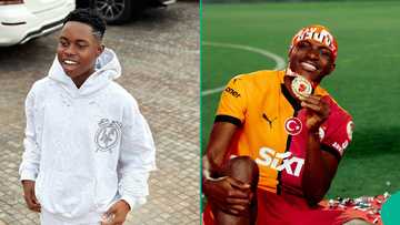 Victor Osimhen gifts Peller his jersey, stream becomes dramatic, loses composure: “Keep winning”