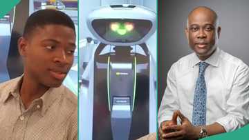 Wigwe University students seen in mechatronics laboratory of school founded by late Access Bank CEO