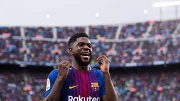 Yanzu yanzu: Babban mai tsaron bayan Barcelona, Umtiti ya kamu da Coronavirus