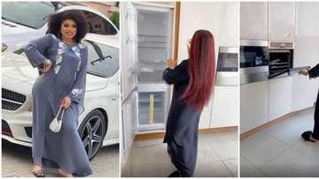 Bobrisky posts rare glimpse of rich interiors of his N400m Lagos mansion, to give out iPads for housewarming