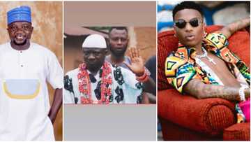Comic actor Sanyeri reacts as Wizkid posts his viral meme ‘e file o fe cook’