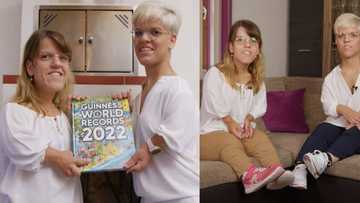 Stunning sisters break record for world's shortest female twins, photos emerge as they speak of their height