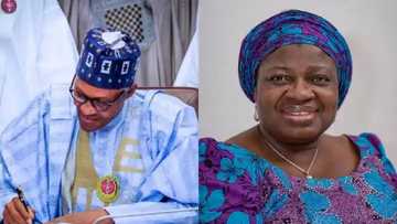 Yanzu-Yanzu: Shugaba Buhari Ya Naɗa Sabuwar Akanta Janar Ta Gwamnatin Tarayya