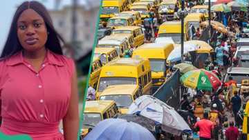 “Double hustle”: Bus driver goes live on TikTok, Nigerian lady speaks on the experience