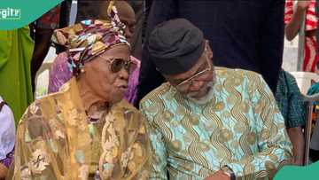 Photo: Gbajabiamila, 96-yr-old mother participate in APC presidential primary, drum support for BAT