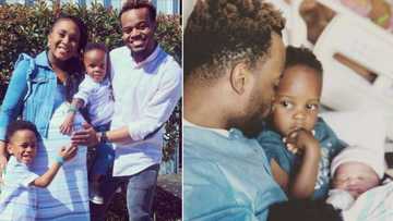 Gospel singer Travis Greene welcomes 3rd son with wife (photos)
