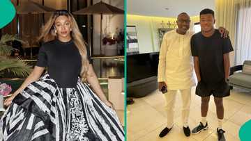 Billionaire Femi Otedola's only son Fewa clocks 25, Cuppy celebrates him, raises autism awareness