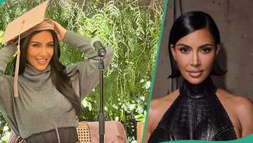 Kim Kardashian graduates from law school after six years, video sparks online talks: "What a joke!"