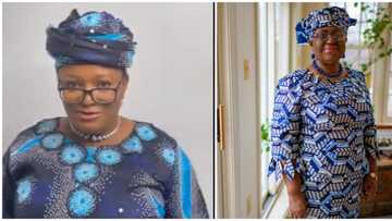 BeLikeNgoziChallenge: Photo of lady that 'looks like' Ngozi Okonjo-Iweala goes viral, generate reactions