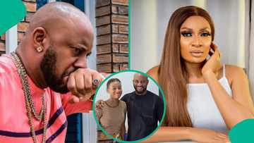 Yul Edochie clarifies relationship with his 3 children with May, shares why he can't post their pics