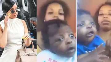 I'll take him - Cardi B says after mom bitterly complained about her baby, called him ugly (video)