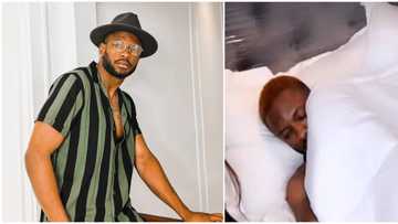 Enjoyment don kill me, BBNaija's Cross laments as he lands in hospital, reality star seen receiving treatment