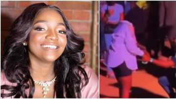 Na Duduke remain: Sweet reactions as man proposes to lover at Simi's concert, she says yes