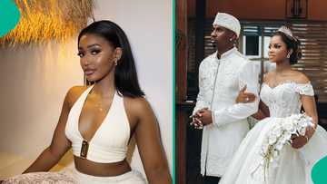 Juma Jux's ex-girlfriend's beauty wins Nigerians to her side as they storm her IG: "U look peaceful"