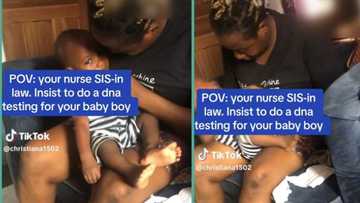 "She insisted on DNA test": Mum cries out as sister-in-law doubts son's paternity, video goes viral