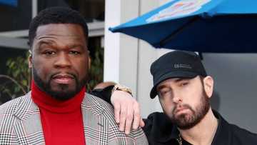 Rapper 50 Cent thanks Eminem for helping his career as he shares from 18 years ago