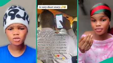 Lady who sat close to visually impaired man on public bus shares what he did during trip
