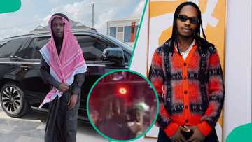 Video of Naira Marley being attacked on stage in Benin Republic trends: "Iyabo Ojo dey pay guys"