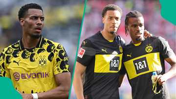 German-born star speaks on flying the Igbo flag at Borussia Dortmund, video
