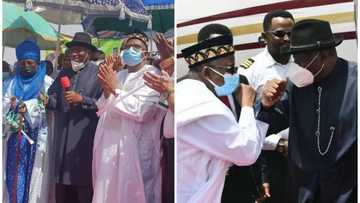 An saka sunan Goodluck Jonathan a titin Bauchi, an kuma nada shi sarauta