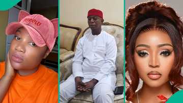 Nigerian lady announces protest to defend Ned Nwoko, blames his wife: "Regina is guilty"