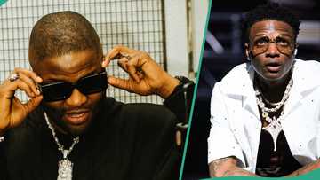 Skales floors fan who said Wizkid made him: "Without Banky W only God fit tell us wetin for happen"
