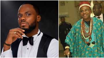 BBNaija's Prince pens emotional note to dad King Eze Enwerem on his birthday, prays for him