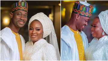 Actress Mo Bimpe becomes Rahmatullah as she weds actor Adedimeji Lateef in Islamic wedding