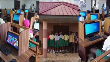 Man builds modern ICT centre for school to enable them improve in their research and learning