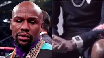 Arziki: Floyd May-weather ya bayyana da agogon N8.9 biliyan, jama'a sun gigice