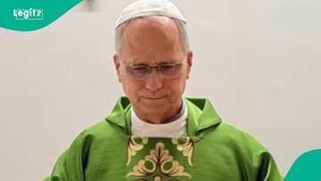 Pope Leo celebrates Mass in hospital after lung cancer surgery, photos emerge