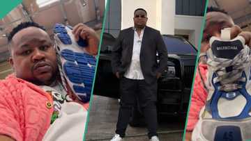 “Fat boy shoes”: Cubana Chiefpriest says as he flaunts new N22.3m Balenciaga Sneakers, clip trends