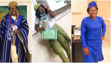 I am the first traditional ruler to attend NYSC camp - Female monarch Oluboropa of Iboropa makes history (photos)