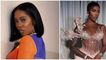 A classic comeback: Tiwa Savage returns to lowcut hairstyle in dazzling new look, fans in awe