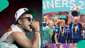 Chelsea Women’s team vibes to Skales’ hit song after 2024/25 treble win, video
