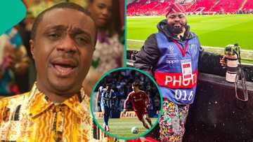 Liverpool: Journalist reacts as Nathaniel Bassey takes action against him after cheeky football banter