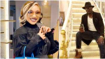 He needs to be taught a lesson: Reactions as Tonto Dikeh allegedly arrests ex-lover Kpokpogri