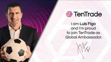 Luis Figo signs up as TenTrade’s Global Ambassador