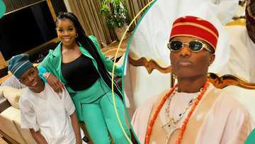 Wizkid’s baby mama Shola Ogudu defends son from critics after release of debut project
