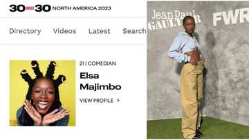 Elsa Majimbo excited after making it on Forbes 30 Under 30's 2023 Young Leaders' list: "Can't Stop"