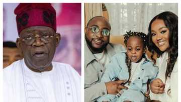 Ifeanyi: Tinubu, wife sympathise with Davido, Chioma, prays for couple