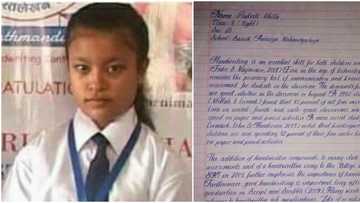 Meet Prakriti Malla, the class 8 student with the 'best handwriting in world' (photos)