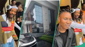 "Happy b-day my loyalist": Naira Marley celebrates as Zinoleesky acquires new crib, flaunts interiors