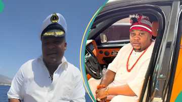 Cubana Chiefpriest spotted with Caucasian woman in Spain amid alleged baby mama drama