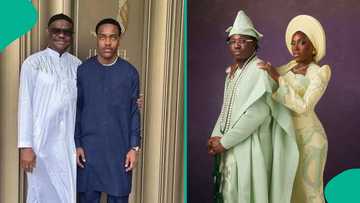 Wike’s son’s response after cameraman points lens at him at Zlatan’s wedding ignites reactions