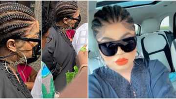 The skin is over irritated: Nigerians react to unaware photos of Bobrisky